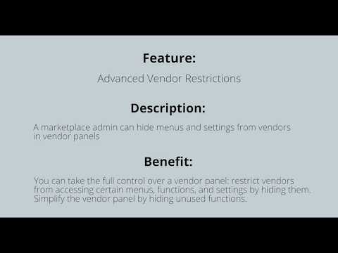 How to Set Privileges for Sellers in CS-Cart Multi-Vendor Marketplace