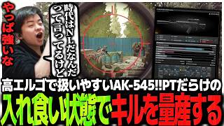 高エルゴで扱いやすいAK-545!!PTだらけの入れ食い状態でキルを量産するSasatikk【EFT】