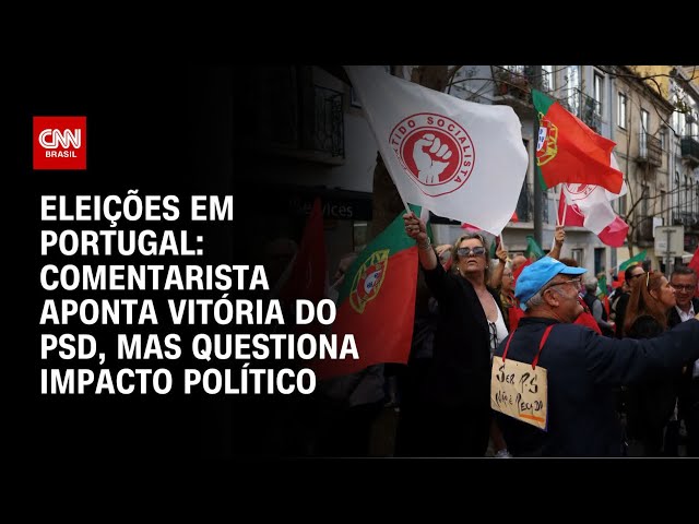 Eleições em Portugal: Vitória do PSD é certa, mas mudanças, não, diz comentarista | AGORA CNN