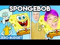 SPONGEBOB WITH ZERO BUDGET Spongebob LANKYBOX PARODY