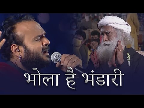 Mera Bhola Hai Bhandari | @ParthivGohil  Live Performance | Maha Shivaratri 2021| @sadhguru