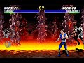Ultimate Mortal Kombat 3 Human Smoke Teleport Punch