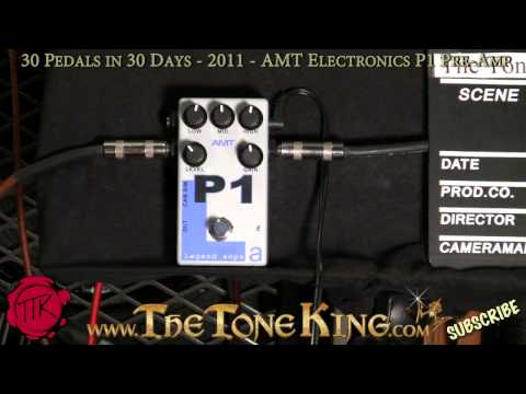 AMT Electronics Legend Amp P1 Distortion 2010s - Silver image 3