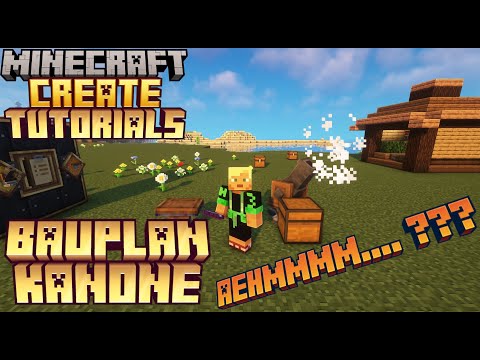 how to use the schematicannon - Create mod Tutorials [modded Minecraft for beginners] Ep 006