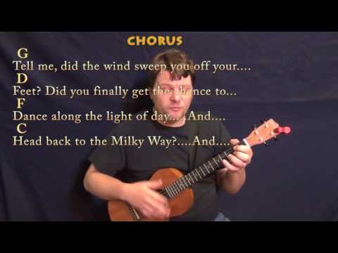 Drops of Jupiter (Train) Bariuke Cover Lesson with Chords/Lyrics