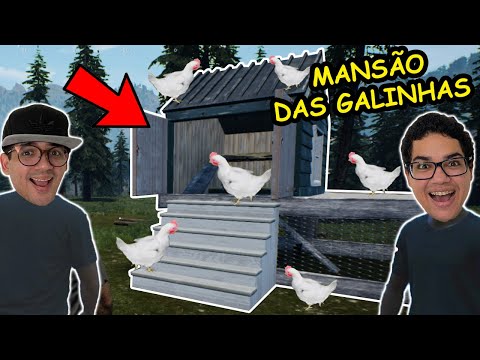 CONSTRUÍMOS UMA MANSÃO PARA AS GALINHAS DO NOSSO RANCHO!!