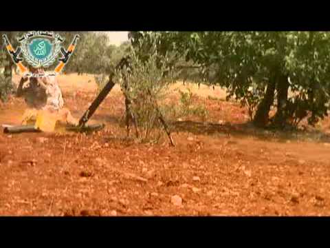 استهداف مقرات النظام داخل معسكر الشبيبة بواسطة قذائف الهاون من قبل لواء شهداء الكرامة