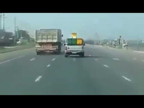 This is what happens due to bad driving skills