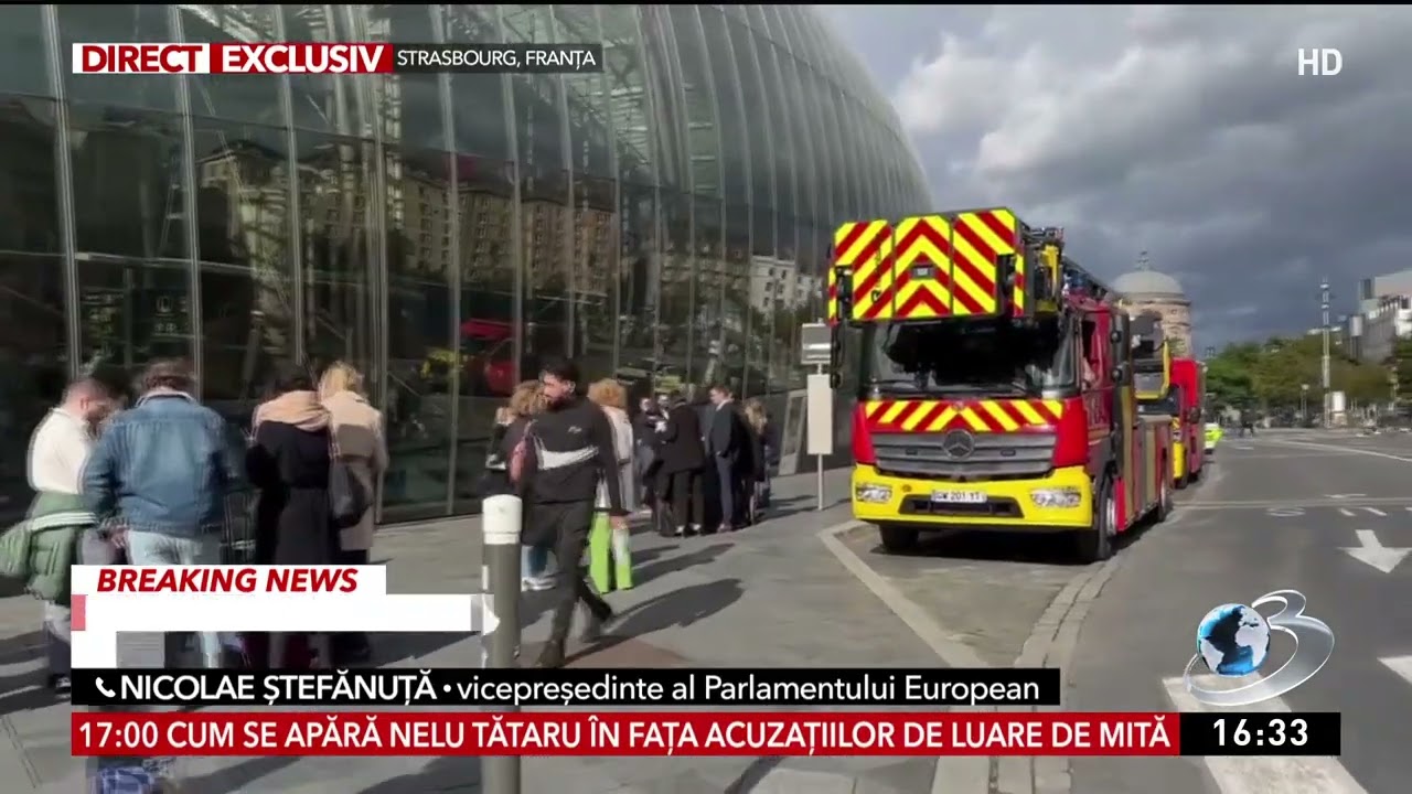 Explozie în trenul care transportă europarlamentari de la Strasbourg la Bruxelles