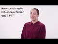 How Social Media Influences The Mental Behavioral Health Of Children Age 13 To 17