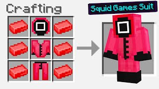 Minecraft But there is Squid Game armor