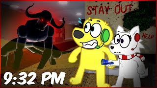 SURVIVE 24 HOURS at the CURSED HOTEL on Roblox wit