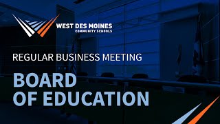 WDMCS Board of Education Meeting (Aug. 24, 2026)