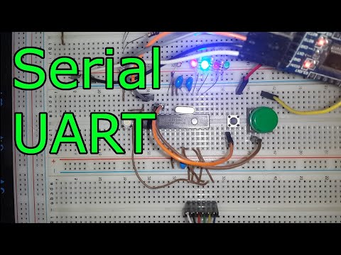Serial UART 🔴 ATmega328P Programming #7 AVR microcontroller with Atmel Studio