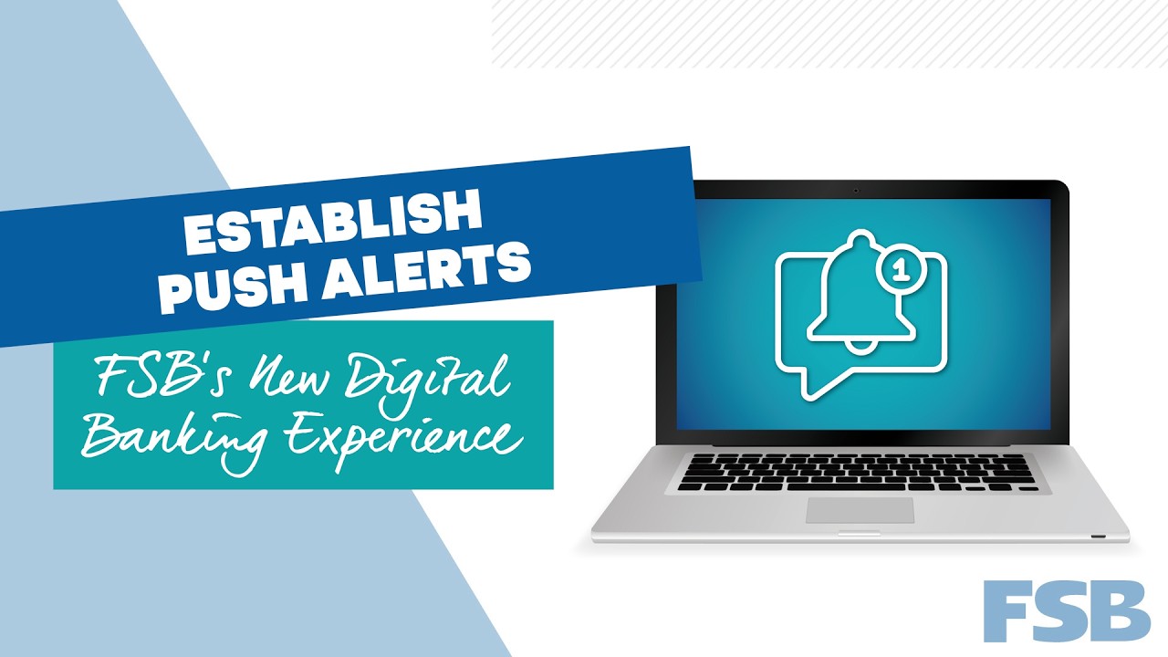Setting up push alerts