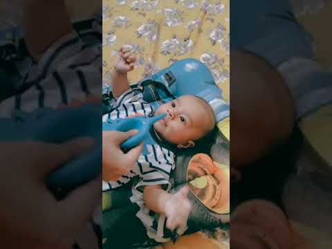 Procedure of Using Bulb sucker for Nasal Suction# Nasal congestion#Infants