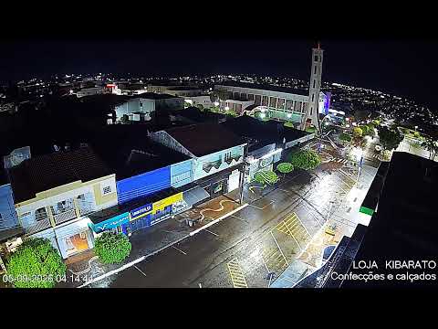 🔴 GOIOERÊ AO VIVO| CAM 1| Centro agora| Catedral | Movimento  na Av. Francisco Scarpari