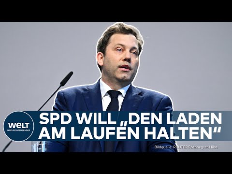 Video Thumbnail: BERLIN: Lars Klingbeil stellt den neuen Koalitionsvertrag vor! Aus Bürgergeld wird Grundsicherung!