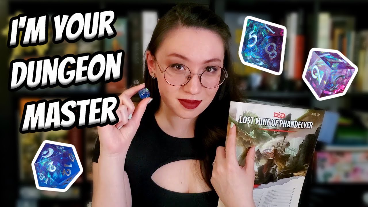 Let's play Dungeons & Dragons, I'm your DM! 🎲 ASMR Roleplay | Soft dice roll sounds