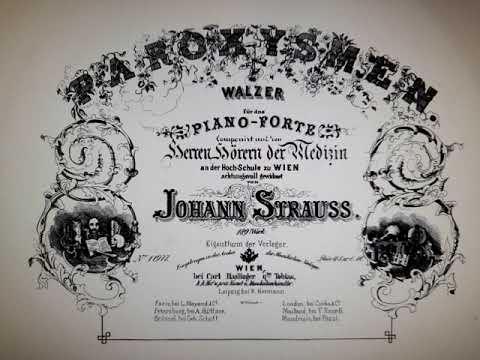 Johann Strauß Sohn - Paroxysmen, Walzer, Op.189