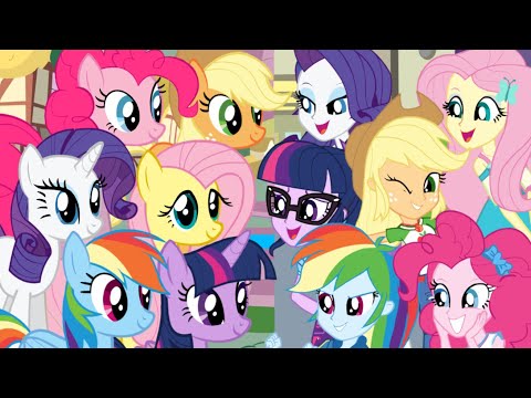 Bluey Can Can But My Little Pony & Equestria Girls Sing It (EG Vs MLP) - [UTAU Cover]
