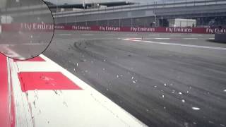 F1 2015 Russland  Carlos Sainz Crash