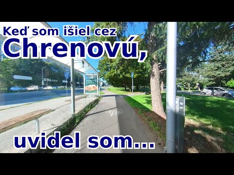 Z Chrenovej do centra (Nitra), prejazd 11.8.2023