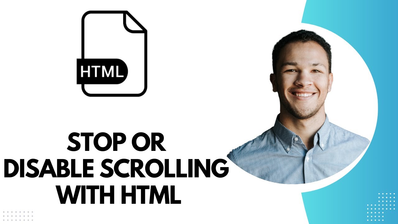 How to Stop or Disable Scrolling with Html (Best Method)