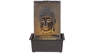 Banjaran Buddha Ripple Stone Tabletop Fountain