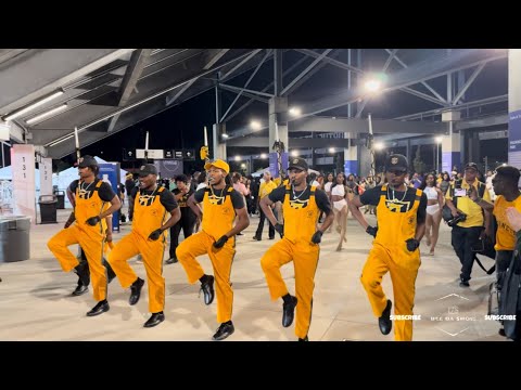 ALABAMA STATE UNIVERSITY MARCHING BAND MARCHING OUT VS UAB 2025