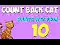 Count Back from 10 with the Count Back Cat!