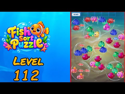Fish Sort Puzzle Level 112 Walkthrough thumbnail