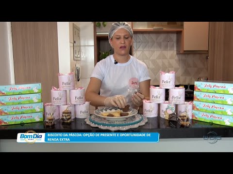 Biscoito da Páscoa: Opção de presente e oportunidade de renda extra 06 04 2023