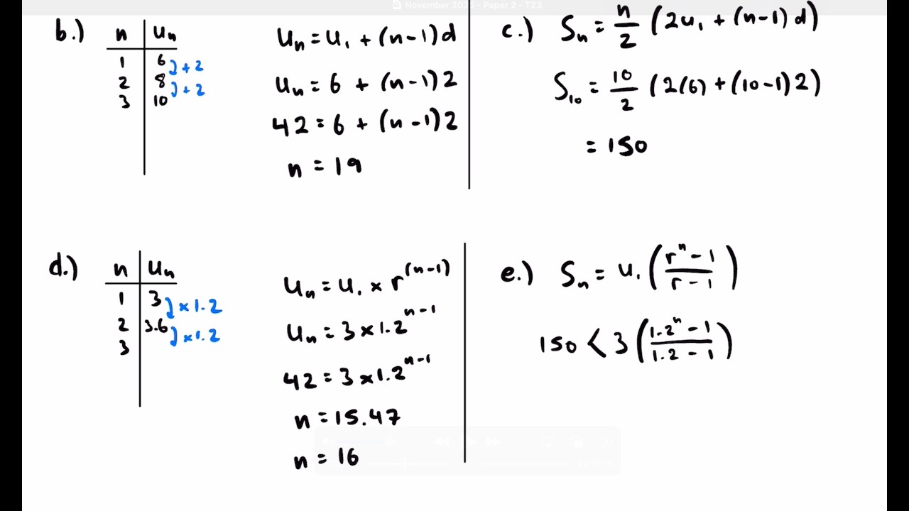 IB Math AI SL - November 2025 - Paper 2 - TZ3