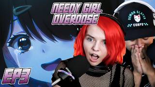 HARD To Watch..| Needy Girl Overdose Episode 3 REACTION