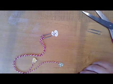 Kawaii snowman bookmark