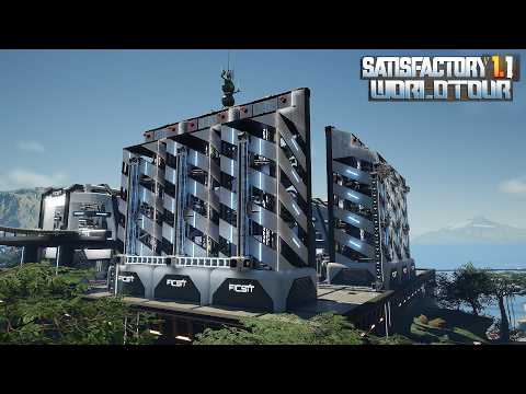 Truly EPIC Factory Tour | SATISFACTORY 1.1