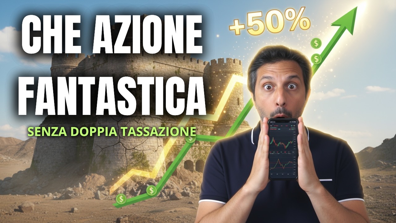 QUESTA AZIENDA TI FARA' IL +50% - E SGANCIA DIVIDENDI