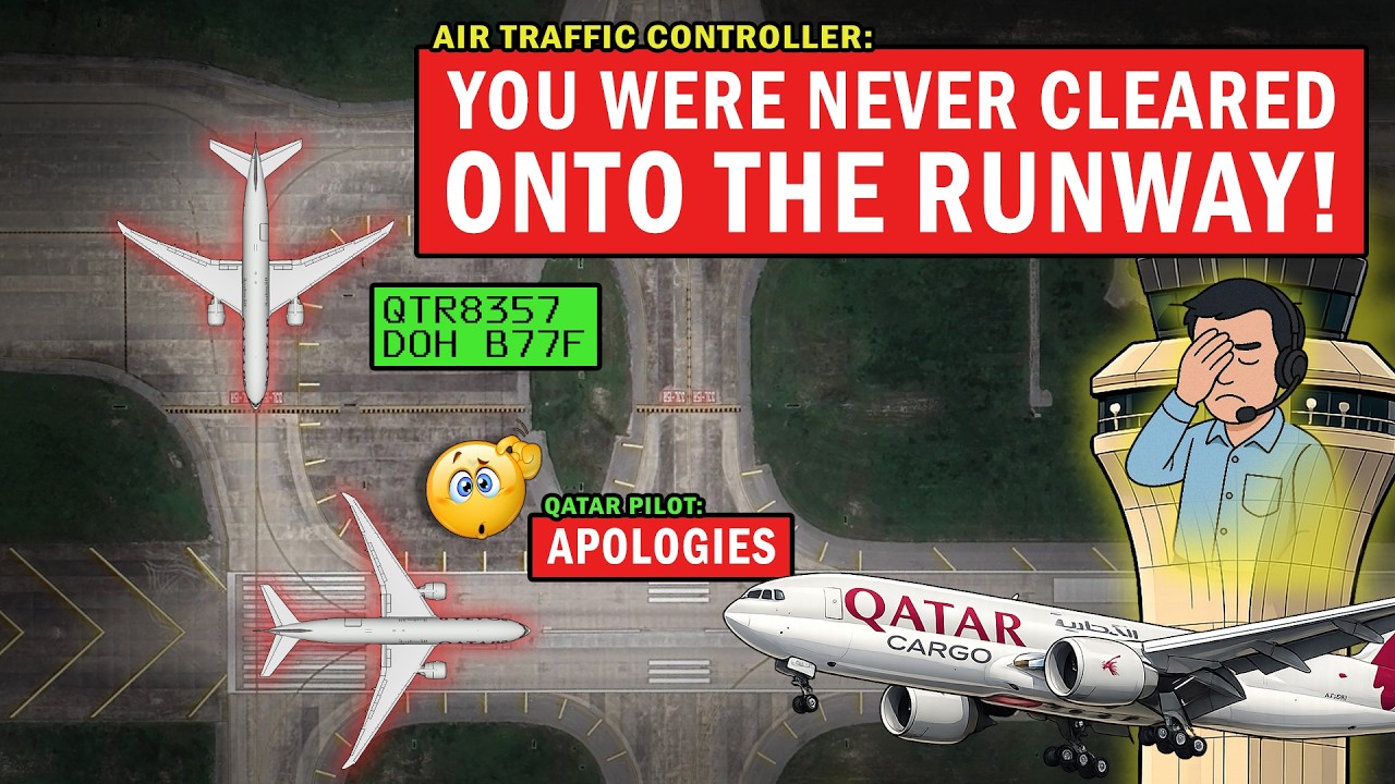 Qatar Pilots Consecutive Errors Got Scolded by Houston Controller