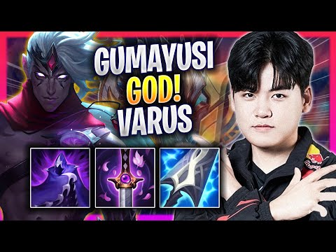 GUMAYUSI IS A GOD WITH VARUS! - T1 Gumayusi Plays Varus ADC vs Draven! | Season 2024