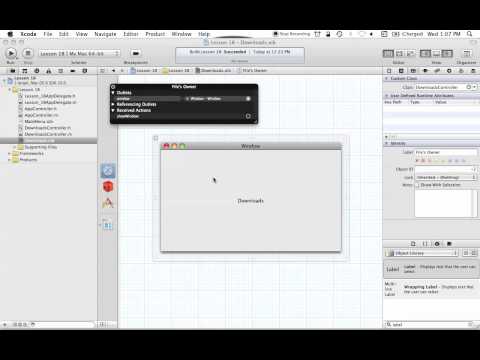 Cocoa Programming L18 - Multiple Windows