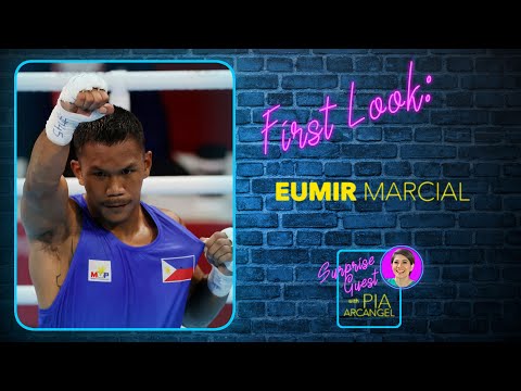 First Look – Eumir Marcial Surprise Guest with Pia Arcangel