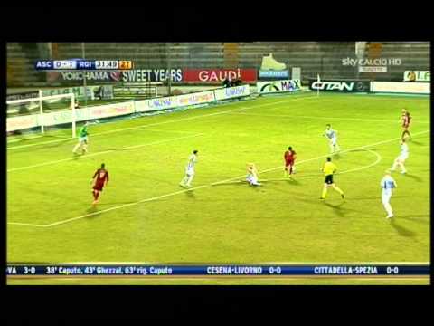 Ascoli 0-3 Reggina 19-3-2013 Highlights & Goals HD