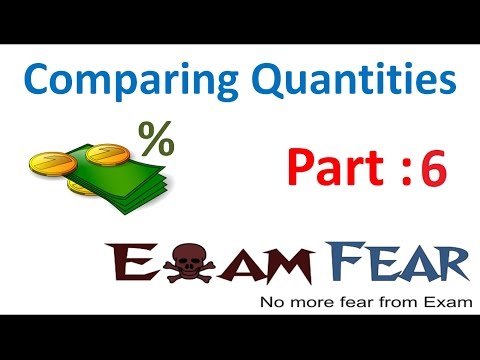 Class 8ncertch 8 Comparing Quantitiesfinding Increasedecrease Discount Overhead Chargestax