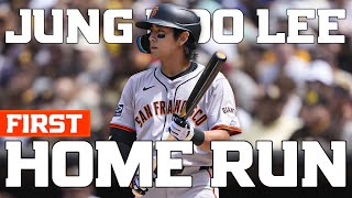 Jung Hoo Lee CRUSHES First Major League Home Run | 이정후 메이저리그 첫 홈런