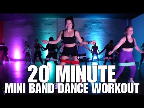 20 Minute Mini Band Dance Workout - Cardio Dance - Lace Up Fitness