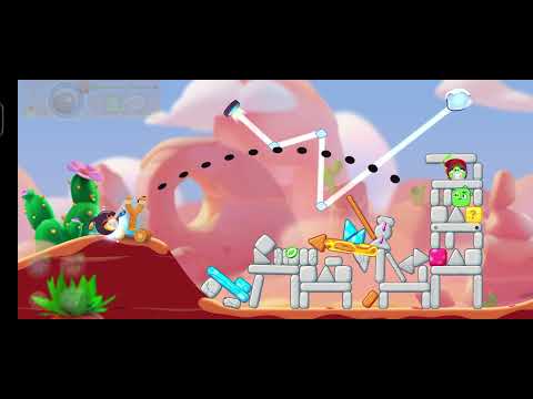 @AngryBirds cross angrybird Rocky Canyons cross  level 1587 #399 #gameplay #nocopyright