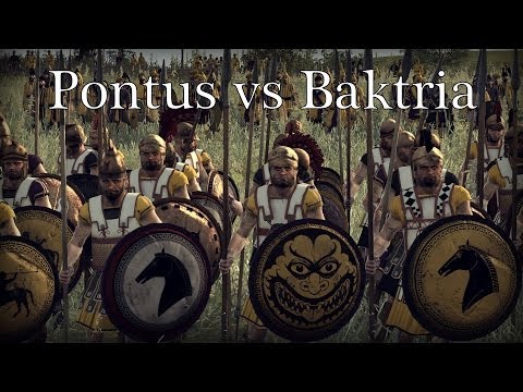 Total War Rome 2 Online Battle Video 13 Pontus vs Baktria