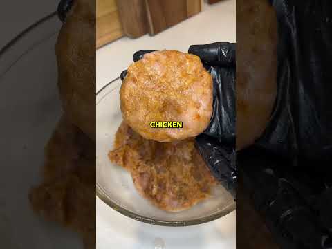 McDonald’s McChicken 🐔 recipe ⬇️ #mcdonalds #mcchicken #mealprep #chickensandwich