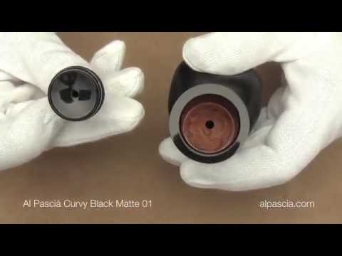 Al Pascià Curvy Black Matte 01